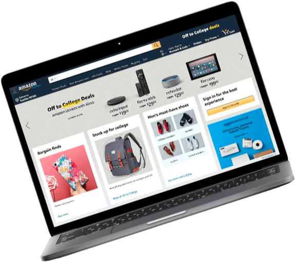 Amazon account management service icon