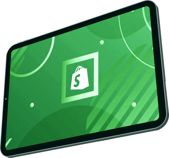 Shopify dropshipping service banner background