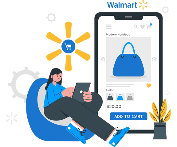 Walmart automation service step one icon